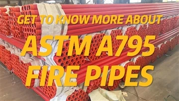 Saznajte više o ASTM A795 vatrogasnim cijevima